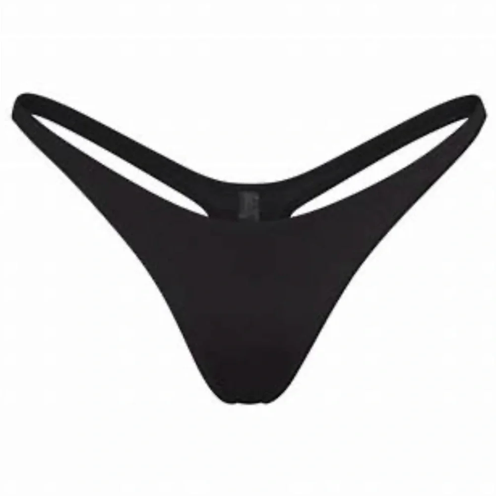 Skims swim tanga onyx thong bottom